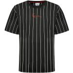 Magliette & T-shirt Regular Fit nere M in poliestere a righe Karl Kani 