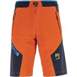 Pantaloni scontati arancioni M con elastico per Uomo Karpos 
