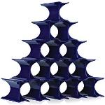 Portabottiglie blu in polipropilene di design Kartell Infinity 
