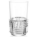 Bicchieri trasparenti 4 pezzi da cocktail Kartell 