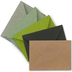 Buste da lettera verde chiaro di carta 