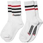 Kawasaki 2 Pack Socks Calze, 1002 White, Normal Unisex-Adulto