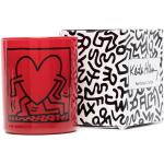 Candele rosse Taglia unica di porcellana all over Keith Haring 