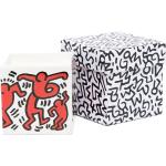Candele profumate rosse Taglia unica di porcellana all over Keith Haring 