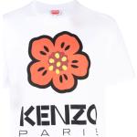 Magliette & T-shirt bianche S a girocollo mezza manica con scollo rotondo Kenzo Flower 