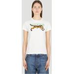 Kenzo Tiger Pixel T-shirt - Woman T-shirts White S