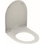 Keramag Reonova 573010000 1 - Sedile WC con coperchio e cerniere in acciaio INOX, colore: Bianco