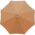KHBNHJ Tessuto di ricambio per ombrellone da giardino, 3 m, colore: cachi