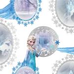 Noordwand Kids at Home Carta da Parati Frozen Elsa Scene Bianca e Blu