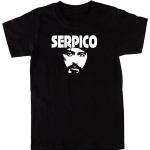 KIGA Serpico T-Shirt - al Pacino Film Vario Colours Black L