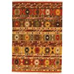 Kilim Carpets by Jalal - Tappeto Kilim Sivas 3 60 x 120 cm Rosso/Multicolore
