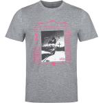 T-shirt tecniche scontate grigie 3 XL taglie comode Tencel traspiranti per la primavera mezza manica per Uomo 