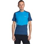 T-shirt scontate blu 3 XL taglie comode antivento traspiranti da running per Uomo 