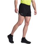 Shorts scontati neri 3 XL taglie comode traspiranti da running per Uomo 