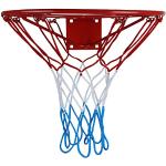 KIMET HangRing Canestro da basket con anello e rete, qualità e sicurezza testate, dimensioni: Ø 45 cm e 37 cm (a scelta), KIME