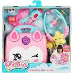 Kindi Kids Set da gioco con borsa da dottore unicorno, gioco dell’ospedale, include 4 accessori Shopkins