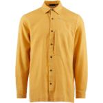 Camicie sportive classiche gialle XS Tencel Bio per Uomo Klättermusen 