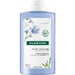 Shampoo 400 ml Bio volumizzanti ideali per dare volume all'olio di lino Klorane 