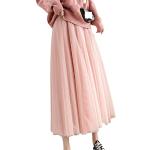 Gonne eleganti rosa M lavabili in lavatrice lunghe a vita alta per Donna Byblos 