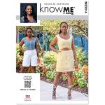 Know ME ME2014 - Vestito, top e pantaloncini da donna, di Duana M. K5 (8-10-12-14-16)