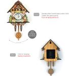 Orologi vintage di legno da parete design 