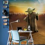 Komar Fotomurale Star Wars Master Yoda 184x254 cm Giallo