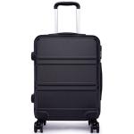 Trolley neri con ruote spinner 4 ruote 