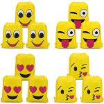 Zainetti scuola gialli per bambini Emoji 