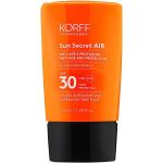 Korff Sun Secret - AIR Fluido Ultralight Viso SPF30 Protettivo Anti-Age, 50ml