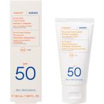 Creme protettive solari 50 ml viso naturali con vitamina B5 texture crema 