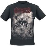 Kreator Gods of Violence-Skulls Uomo T-Shirt Nero
