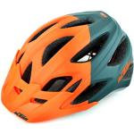 KTM Casco da bicicletta arancione opaco/petrolio opaco Factory Character con chiusura Fidlock 58-62 cm