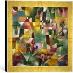 Quadri gialli a tema paesaggi con paesaggi Kunst für Alle Paul Klee 