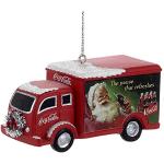 Kurt Adler Coca-Cola Truck with Silver Wreath Christmas Ornament by