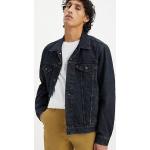 Giacche jeans nere XXL taglie comode per Uomo Levi's 
