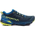 La Sportiva Akasha II - Scarpe da trail running - Uomo Storm Blue / Lime Punch 43