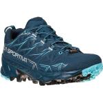 Scarpe larghezza E blu numero 39,5 in mesh Gore Tex impermeabili trail running per Donna La Sportiva Akyra 