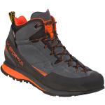 Scarpe larghezza E scontate arancioni numero 46,5 in pelle di camoscio Gore Tex anti-shock da trekking per Uomo La Sportiva Boulder 