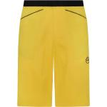 Pantaloncini sportivi scontati gialli M di cotone traspiranti per Uomo La Sportiva 