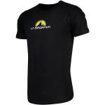 Magliette & T-shirt scontate nere XL di cotone mezza manica con manica corta per Uomo La Sportiva 