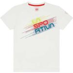 Magliette & T-shirt scontate bianche di cotone sostenibili traspiranti a tema insetti mezza manica con manica corta per Donna La Sportiva 