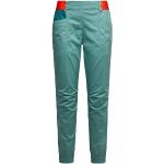 Pantaloni verdi XS di cotone Bio da arrampicata per Donna La Sportiva 