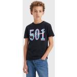 T-shirt manica corta classiche nere 12 anni mezza manica per bambini Levi's 501 