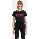 Magliette & T-shirt classiche nere XL taglie comode sostenibili a girocollo con scollo rotondo Levi's 