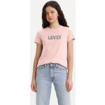 Magliette & T-shirt scontate casual rosa XS a fiori con scollo rotondo per Donna Levi's 