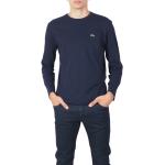 Magliette & T-shirt blu M di cotone manica lunga con manica lunga per Uomo Lacoste 