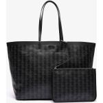 Shopper nere in PVC per Donna Lacoste 