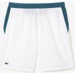 Shorts bianchi XL in poliestere per Uomo Lacoste Sport 