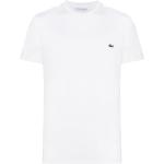 Magliette & T-shirt bianche L a girocollo mezza manica con scollo rotondo Lacoste 