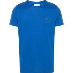 Magliette & T-shirt blu elettrico a girocollo mezza manica con scollo rotondo Lacoste 